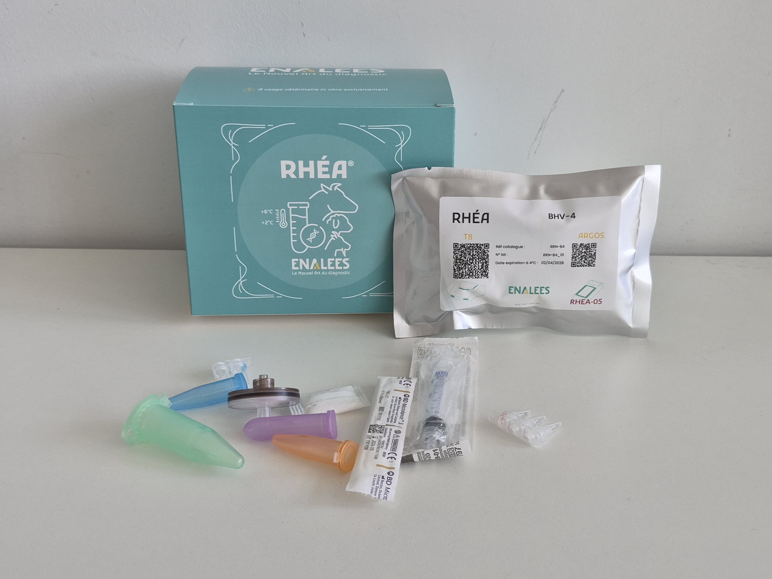 Rhéa RSV + BHV-4 + Mycoplasma bovis + Pasteurella multocida