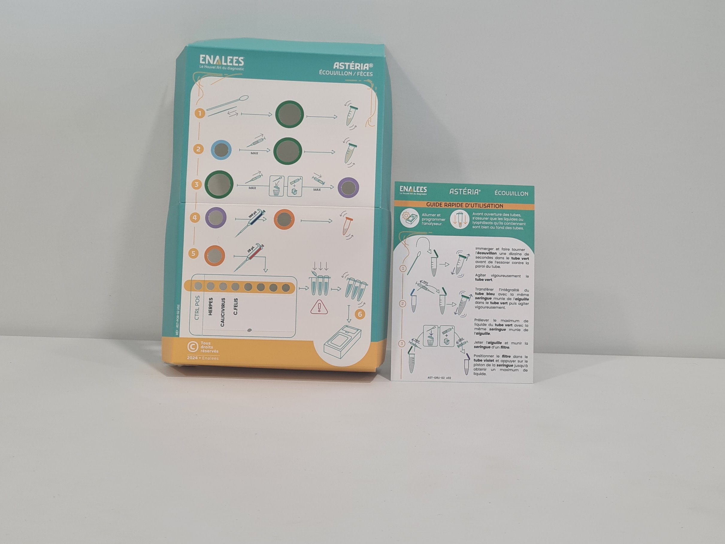 Astéria Herpes, Calicivirus, Chlamydia felis