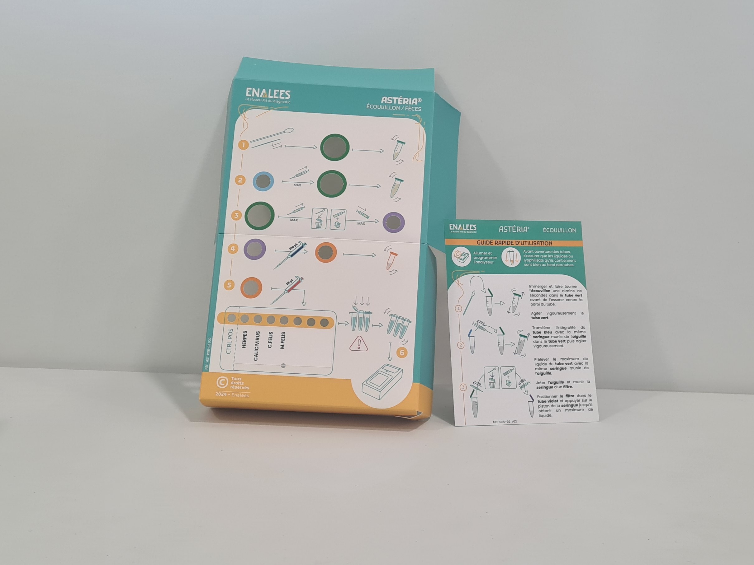 Astéria Herpes, Calicivirus, Chlamydia felis, Mycoplasma felis