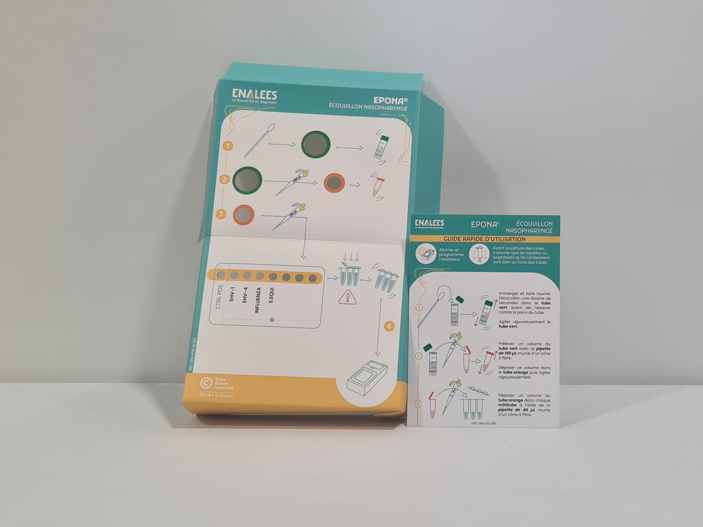 Epona EHV-1, EHV-4, EIV, Streptococcus equi ENP